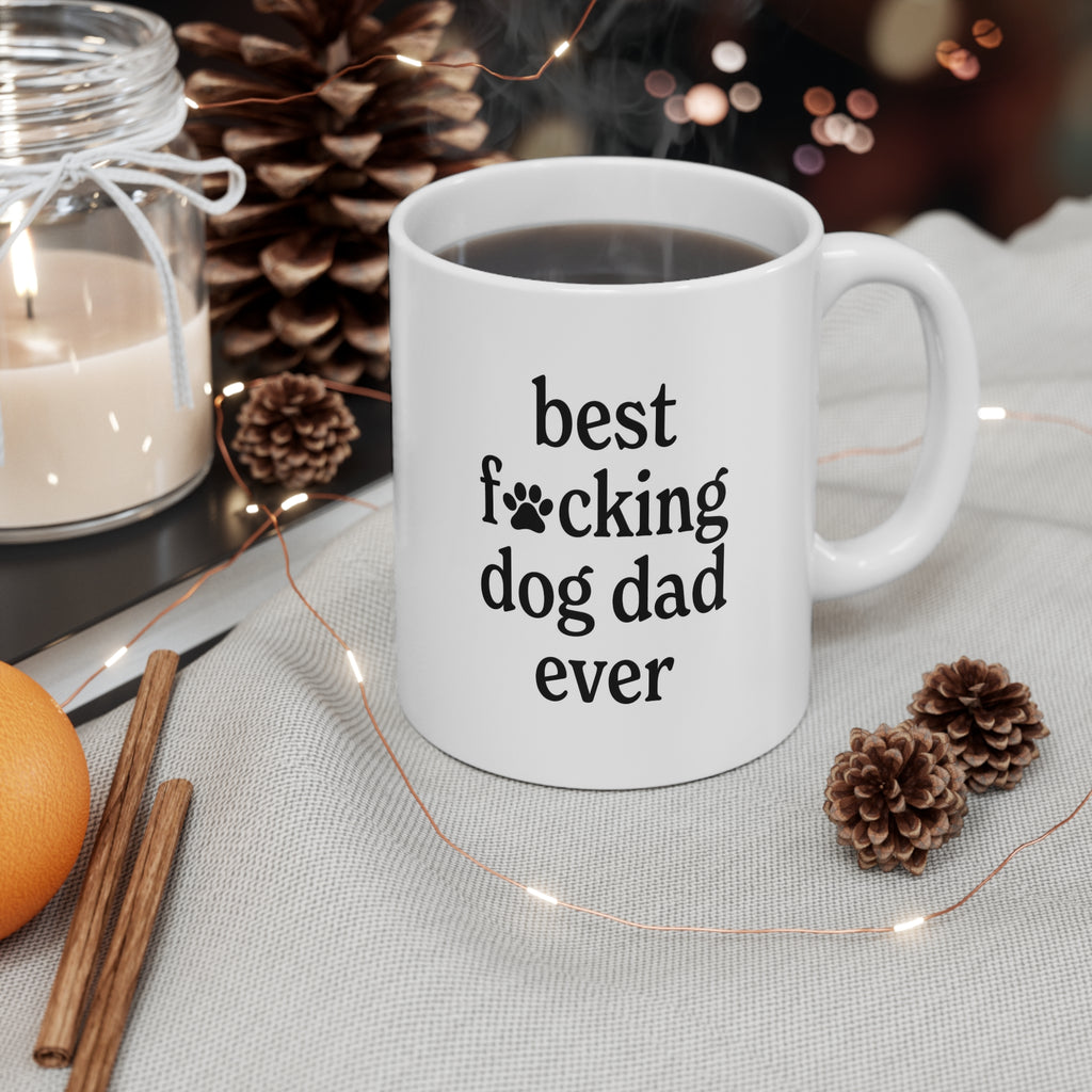 Best F*cking Dog Dad Mug