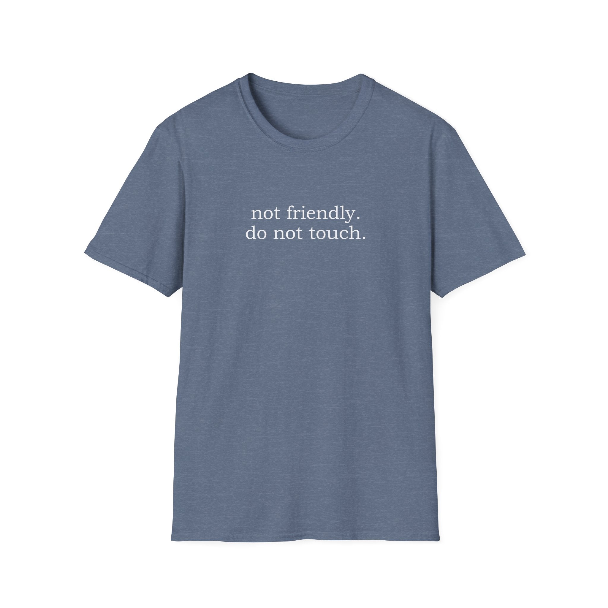 Not Friendly. Do Not Touch. | Dog Lover Sarcastic Tee