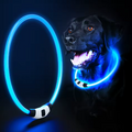 Rechargeable Waterproof LED Light Up Collar