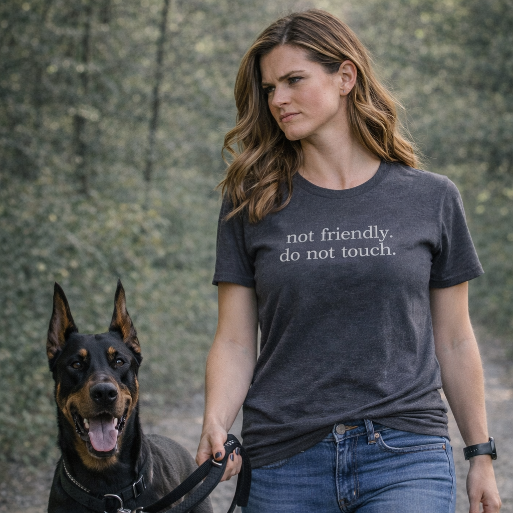 Not Friendly. Do Not Touch T-Shirt