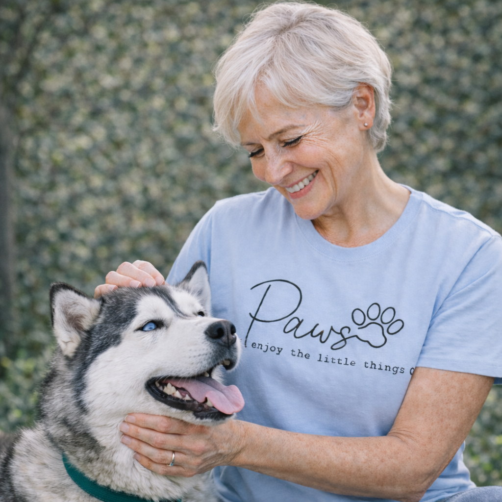 Paws ... and enjoy the little things T-Shirt